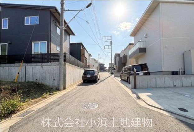 【非公開】藤沢市長後　売地 現地写真（前面道路含む現地写真）