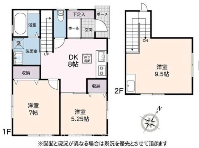 【非公開】藤沢市辻堂東海岸３丁目　中古戸建 間取図・土地図