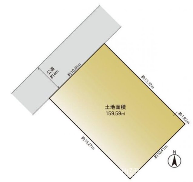 【非公開】藤沢市亀井野１丁目　売地 全体区画図
