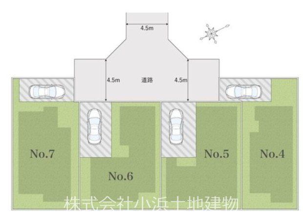 茅ヶ崎市松林１丁目　新築戸建　６号棟 区画図