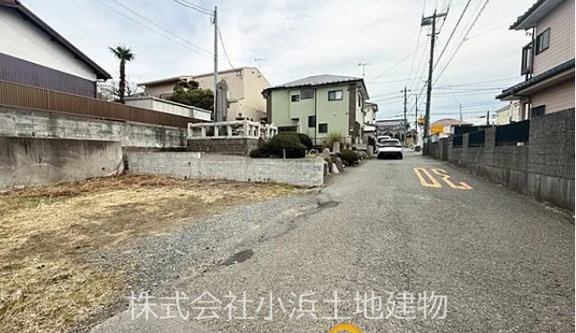 【非公開】茅ヶ崎市松林１丁目　売地 現地写真（前面道路含む現地写真）