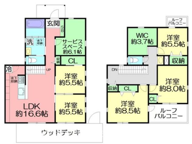 【非公開】藤沢市湘南台１丁目　中古戸建 間取図・土地図