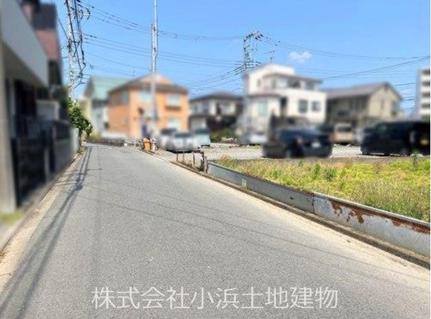 【非公開】茅ヶ崎市浜之郷　売地 現地写真（前面道路含む現地写真）