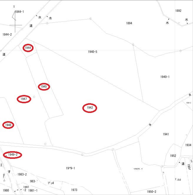 三菱マテリアル　社員寮跡 　古家付土地 間取り図