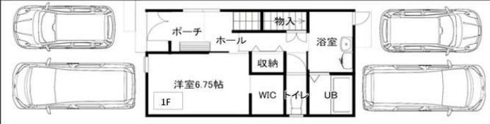 北区兵団　新築戸建 間取り図