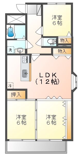 サンエアポートNODA 間取り図