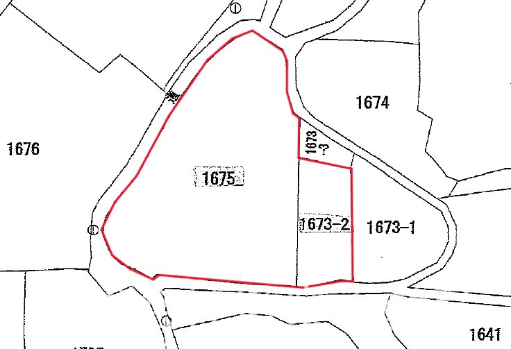 倉敷市木見　土地 間取り図