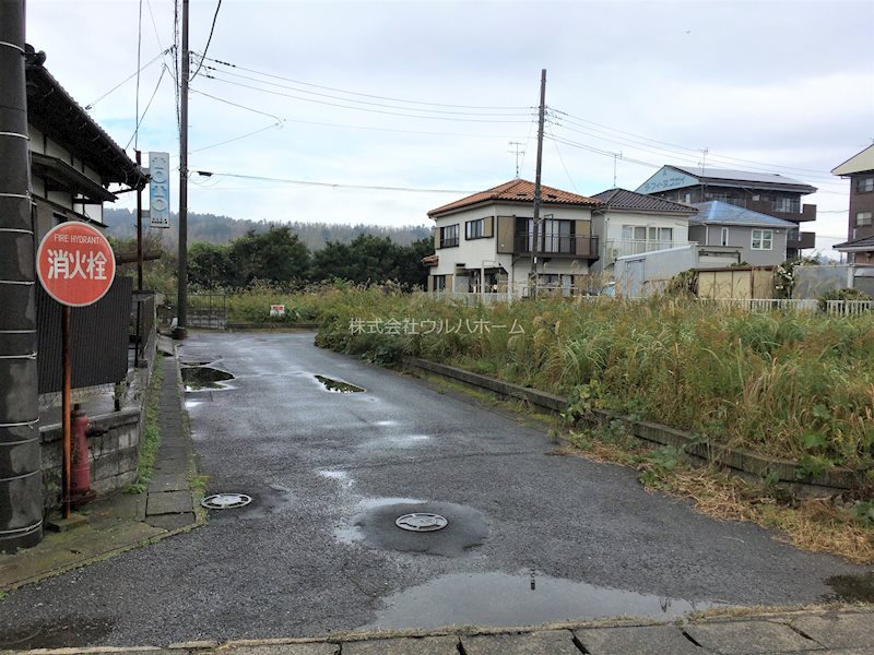 山武市松尾町　土地 現地写真（前面道路含む現地写真）