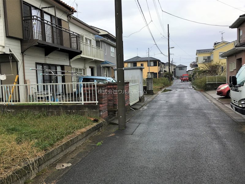 山武市松尾町　土地 現地写真（前面道路含む現地写真）