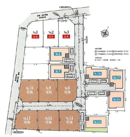 川越市南大塚4丁目　7号棟  区画図