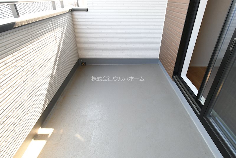 川越市笠幡 現地写真（バルコニー）