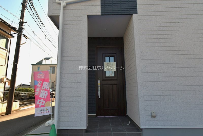 川越　氷川町R6-A号棟  現地写真（玄関）