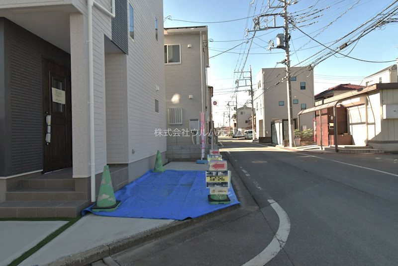 川越　氷川町R6-A号棟  現地写真（前面道路含む現地写真）