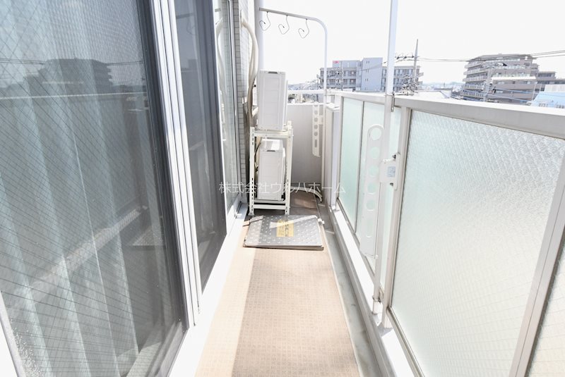 鶴ヶ島駅通りダイカンプラザ   現地写真（バルコニー）