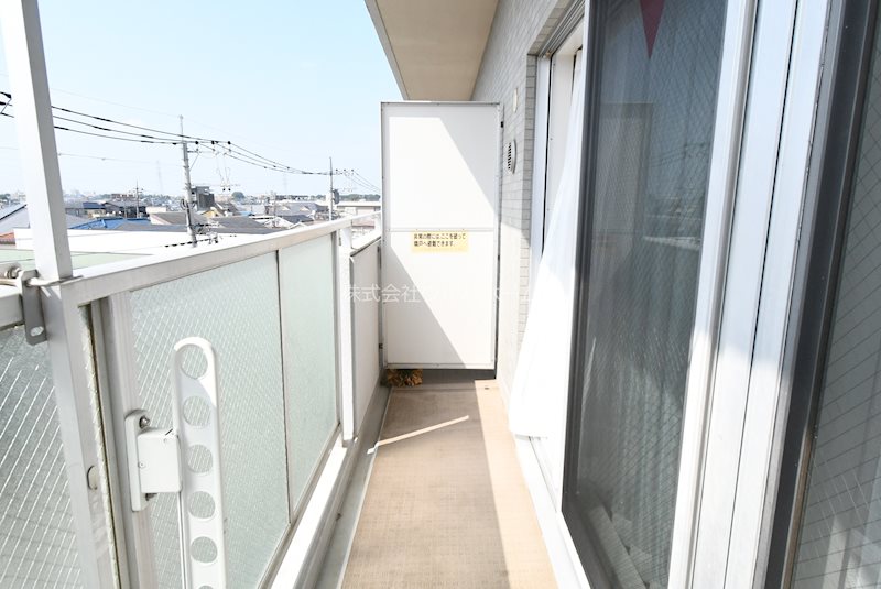 鶴ヶ島駅通りダイカンプラザ   現地写真（バルコニー）
