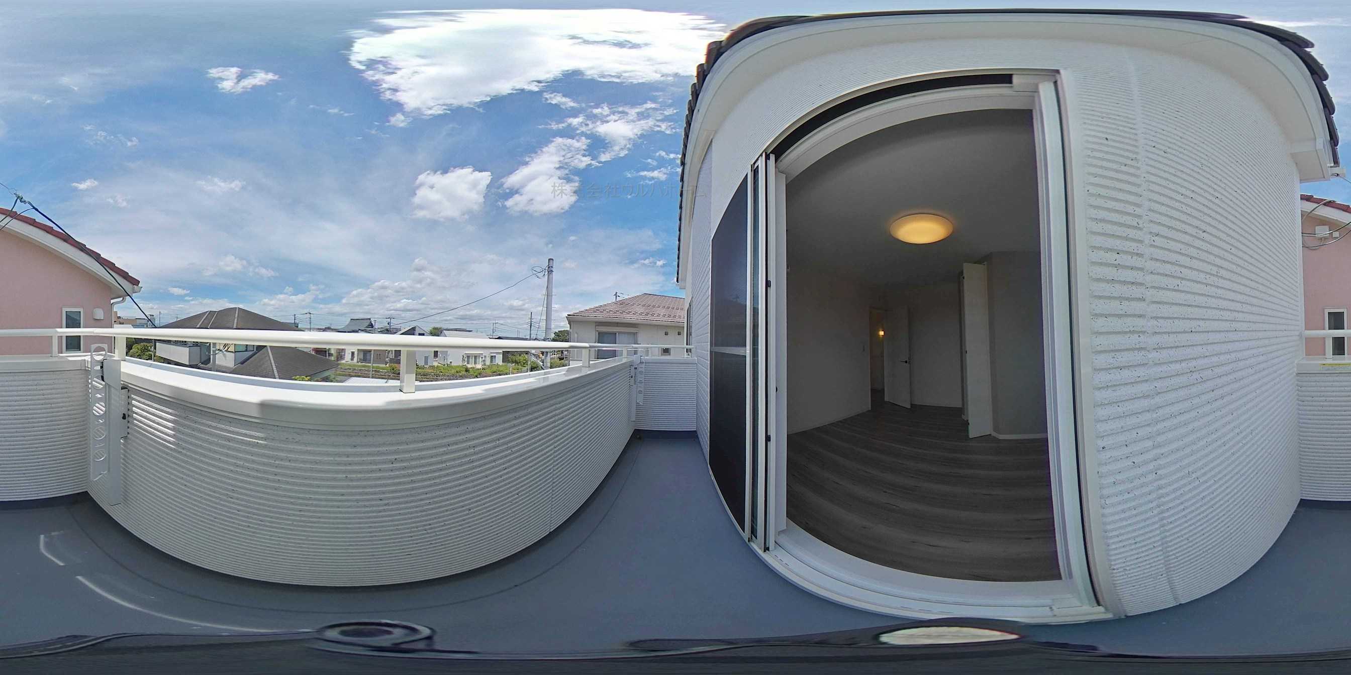 川越　志多町R6-A 現地写真（バルコニー）