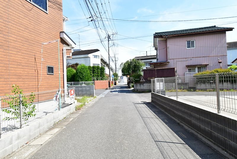川越市的場　中古戸建 現地写真（前面道路含む現地写真）