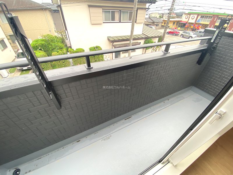 川越市今成2丁目　1号棟             現地写真（バルコニー）