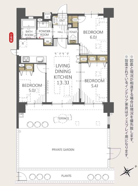 ユアコート川越アデッソ  間取図・土地図