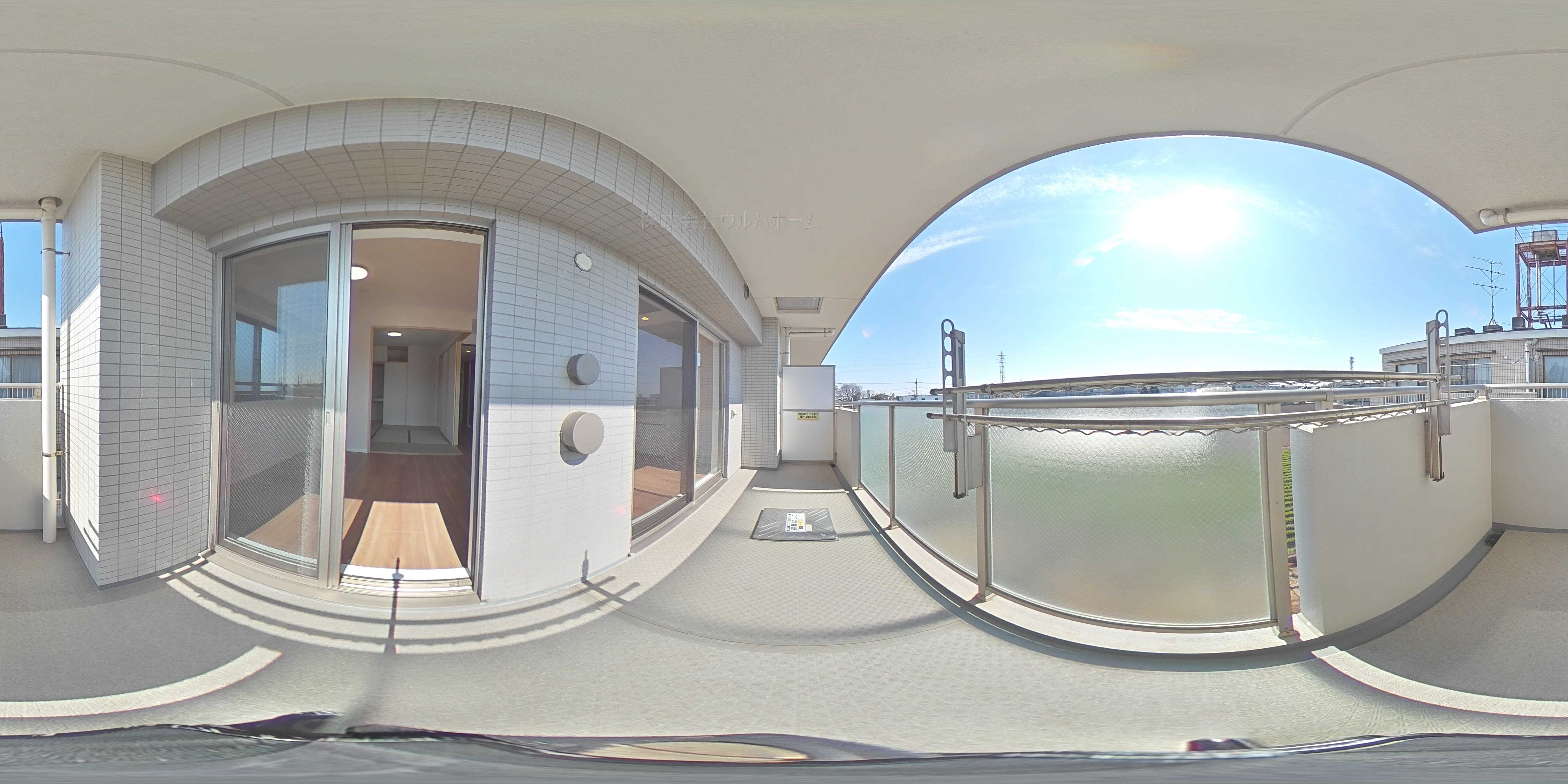 グーディッシュ川越アルバトール  現地写真（バルコニー）