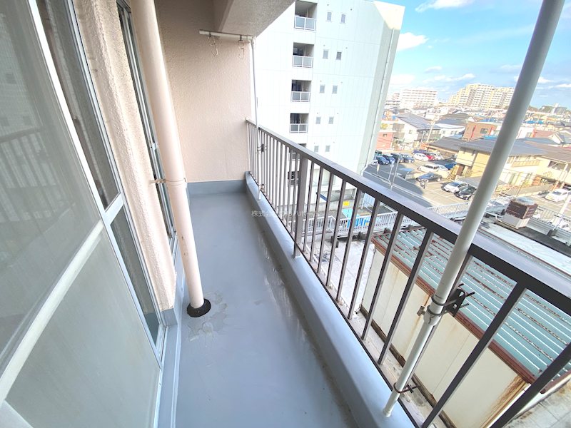 上福岡グロリアハイツ   現地写真（バルコニー）