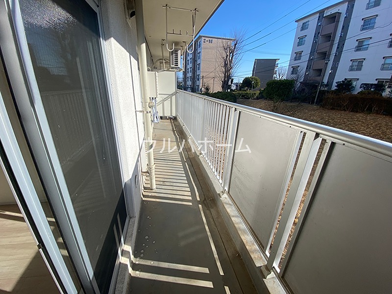 狭山台団地2街区14号棟  現地写真（バルコニー）