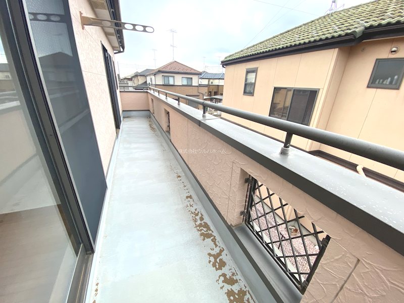 川越市上戸新町　中古戸建 現地写真（バルコニー）