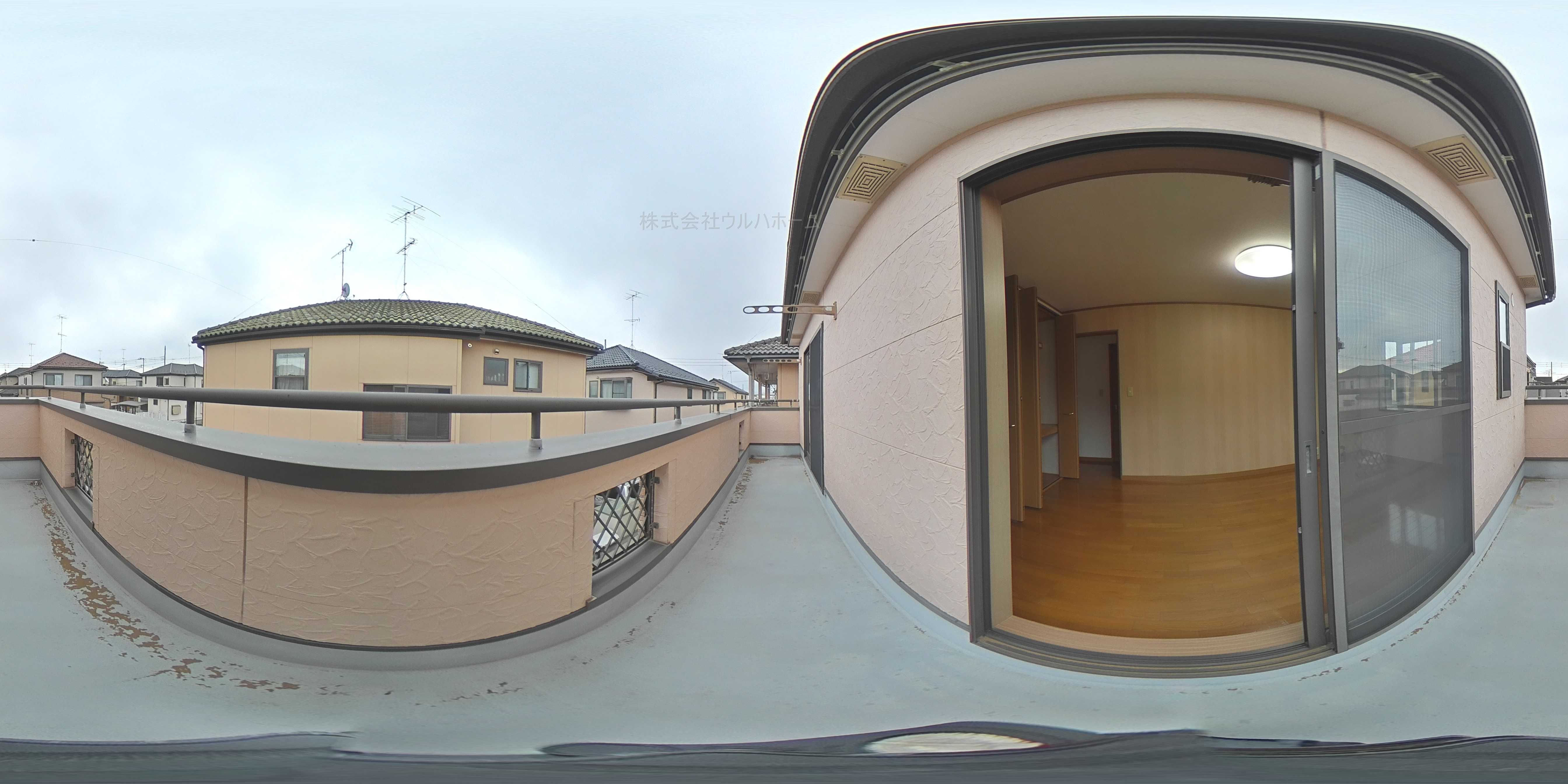川越市上戸新町　中古戸建 現地写真（バルコニー）