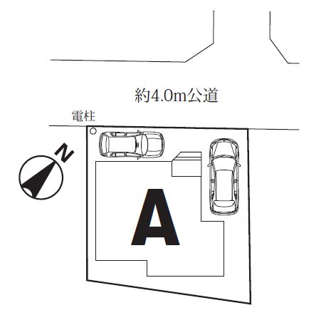 川越南大塚　第1期　A号棟   区画図