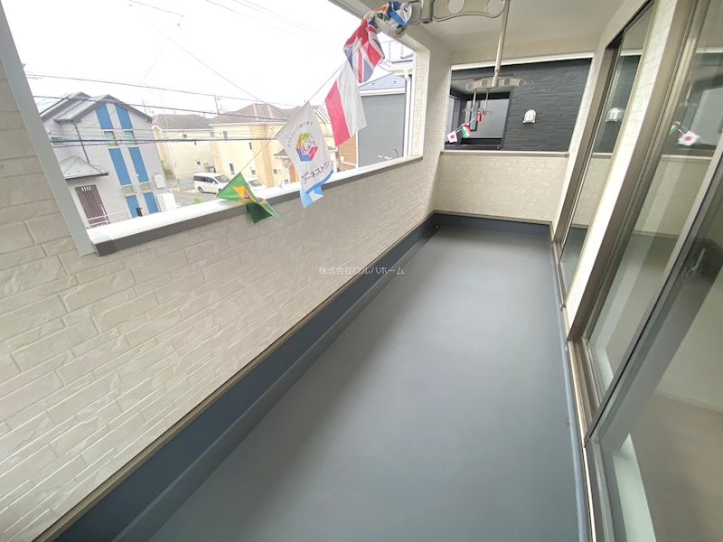 川越市寺尾第17　1号棟      現地写真（バルコニー）