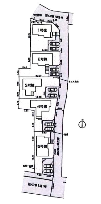 川越下小坂　4号棟   区画図