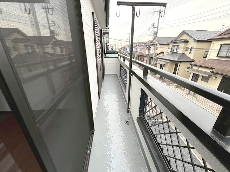 川越市府川　中古戸建  現地写真（バルコニー）