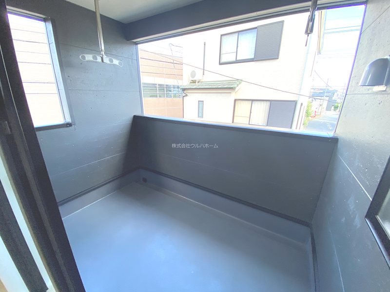 狭山市中央第8　1号棟  現地写真（バルコニー）