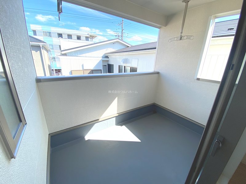 狭山市中央第8　2号棟   現地写真（バルコニー）