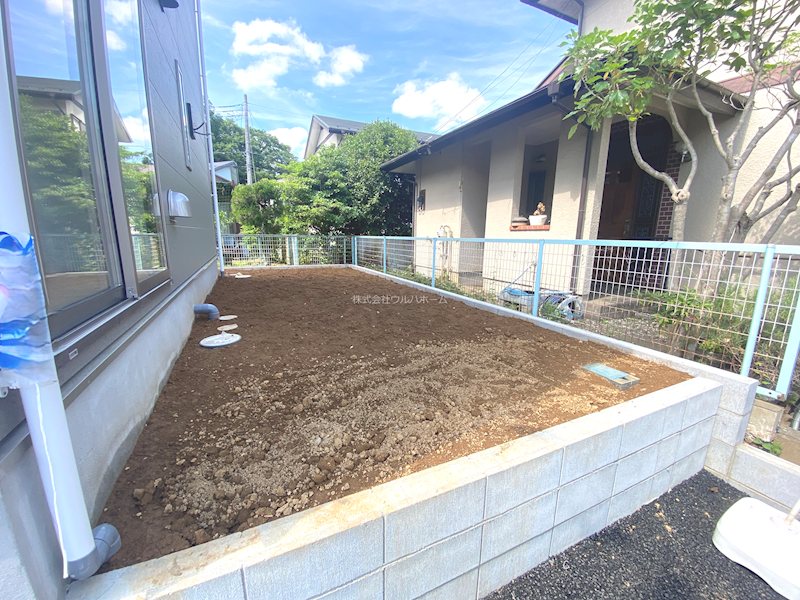 狭山市柏原　第14　1号棟  現地写真（庭）