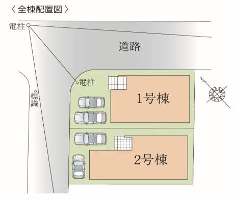 ふじみ野市元福岡3期　1号棟 区画図