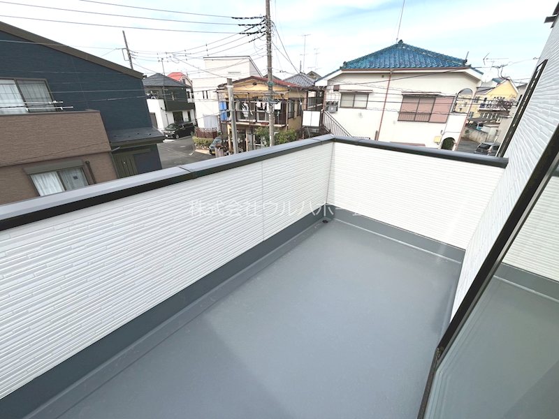 ふじみ野市元福岡3期　1号棟 現地写真（バルコニー）