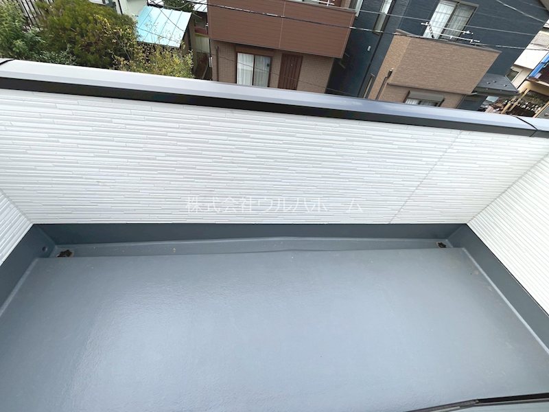 ふじみ野市元福岡3期　2号棟  現地写真（バルコニー）