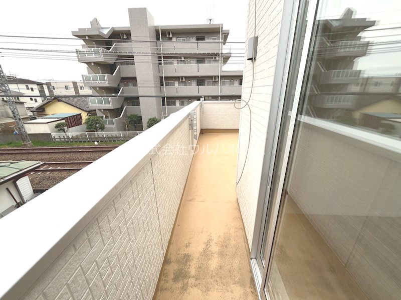 ふじみ野市苗間　第2期　  現地写真（バルコニー）