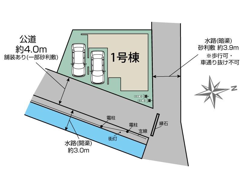川越市仙波町4丁目 区画図