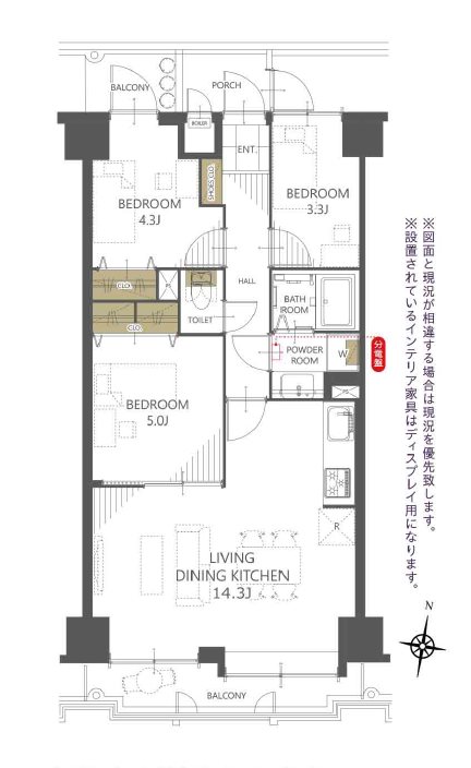 NICライブステイツ川越南大塚     間取図・土地図