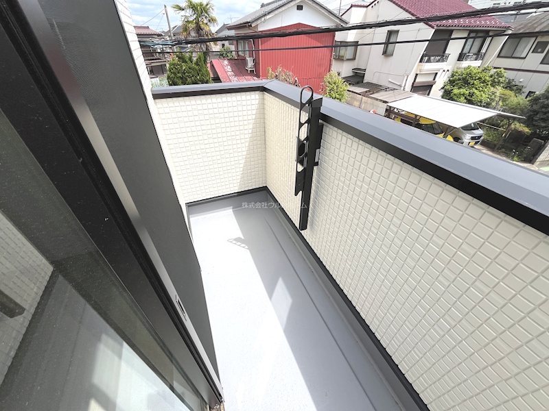 川越市砂新田2期 現地写真（バルコニー）
