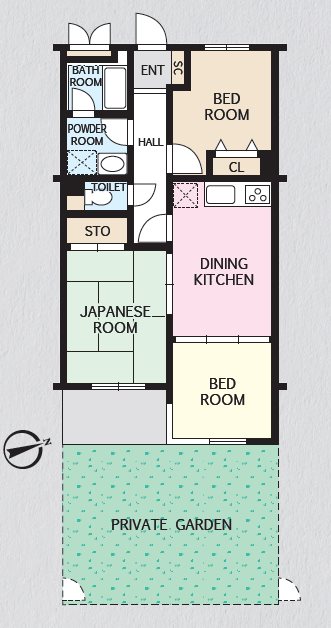 ライオンズガーデン川越    間取図・土地図
