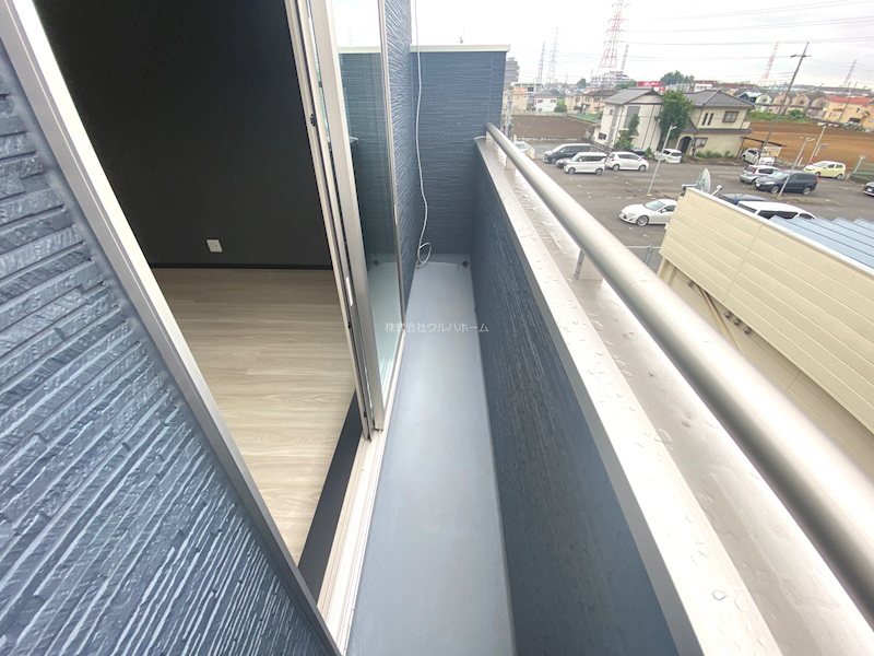 川越市新宿町　新築戸建 現地写真（バルコニー）