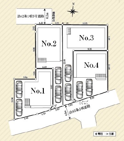 川越市寺尾第18　3号棟    区画図