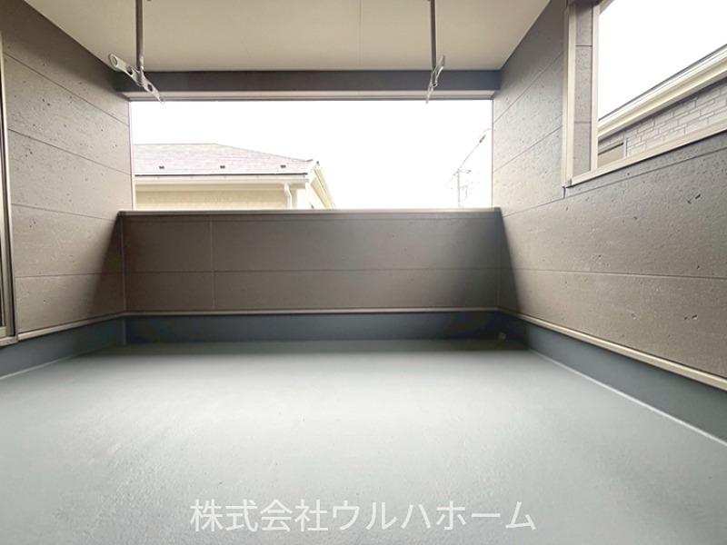 川越市寺尾第18　3号棟    現地写真（バルコニー）