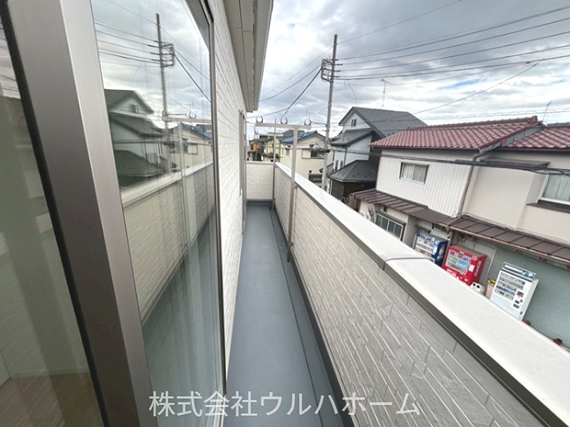川越市寺尾第18　4号棟    現地写真（バルコニー）
