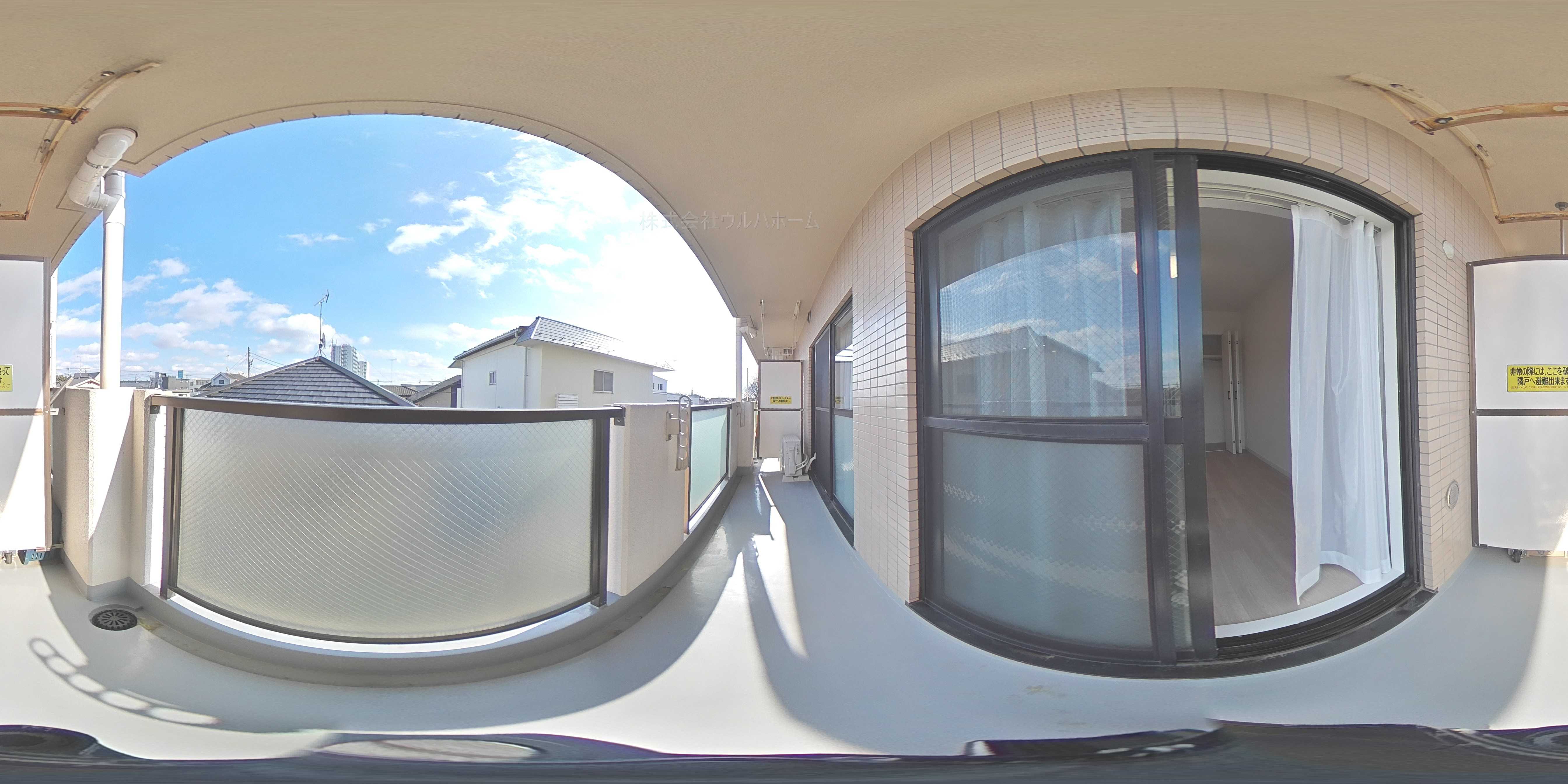 ストークマンション川越  現地写真（バルコニー）