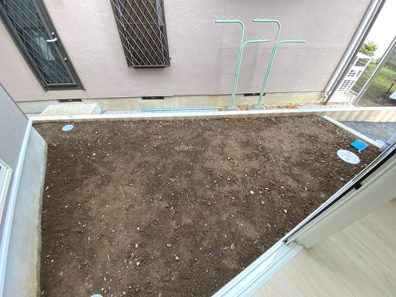 川越市仙波町第2　1号棟    現地写真（庭）
