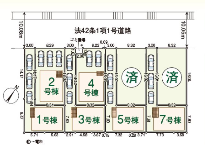 川越市諏訪町　第2　4号棟   区画図